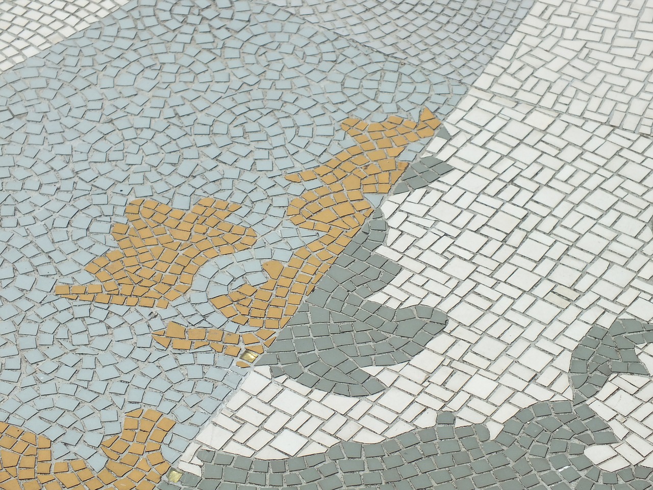 a mosaic of the United Kingdom